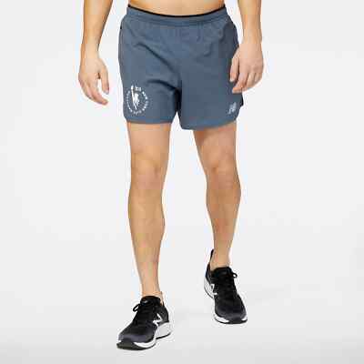 New Balance® NYC Marathon Impact Run 5-Inch Short XS Thunder $50 