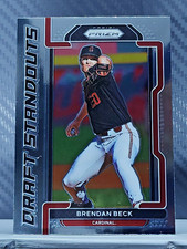 Brendan Beck 2021 Prizm Draft Picks DRAFT STANDOUTS #DS-BB - Stanford RC
