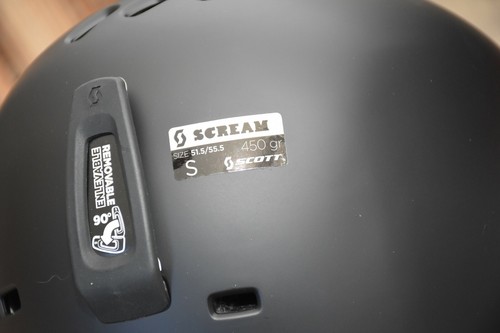SCOTT SCREAM Snowboard Ski HELMET, Black Matt Small - Picture 4 of 4