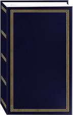 Pioneer Photo Albums STC-504 Navy Blue Photo Album, 504 Pockets 4"X6"