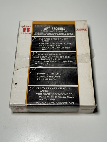 The Best Of Frankie Laine 8 Track Cartridge Tape Ampex Stereo Tapes Untested - Picture 3 of 6