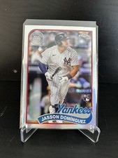 2024 Topps Chrome Jasson Dominguez Rookie 1989 Parallel