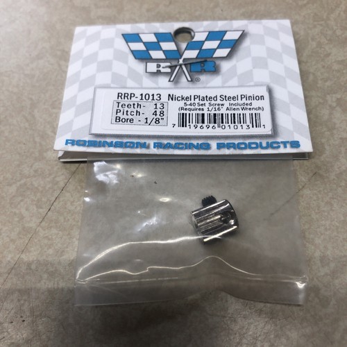 Robinson Racing 13T 48P  Pinion Gear RRP1013 Fits Slash, Rustler, Stampede ^* - Picture 1 of 2