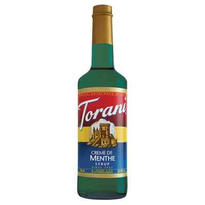 Torani Creme de Menthe Syrup (750 mL), G-Creme De Menthe