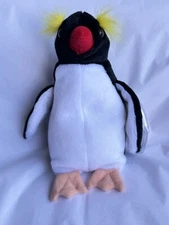 TY Beanie Babies 2000 Frigid the Emperor Penguin Stuffed Animal Plush with Tag