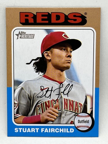 2024 Topps Heritage #30 Stuart Fairchild SP rot