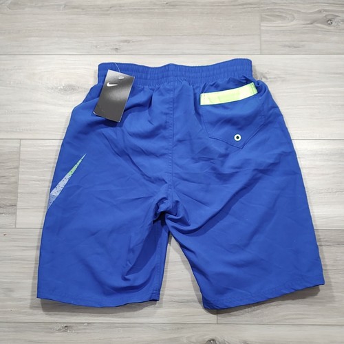 Nike Boys Mash Up Breaker 8" Volley Shorts Large Blue New NESS9650-416 - Picture 4 of 4