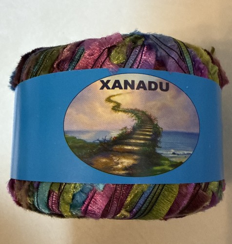 Hilo Xanadu by Kniting Fever, hilo de cinta de flecos finos y gruesos #8434 - Imagen 1 de 5