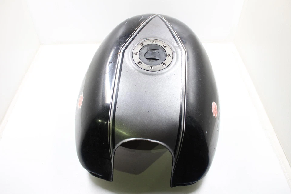 91 铃木 GSX1100G 黑色原始设备制造商油箱燃料电池石油储备 — 第 3/4 张图片