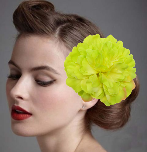 Horquilla Boho Ombre Grande Flor Peonía Pinza para el Pelo Novia Boda Dama de honor Baile de graduación - Imagen 23 de 24