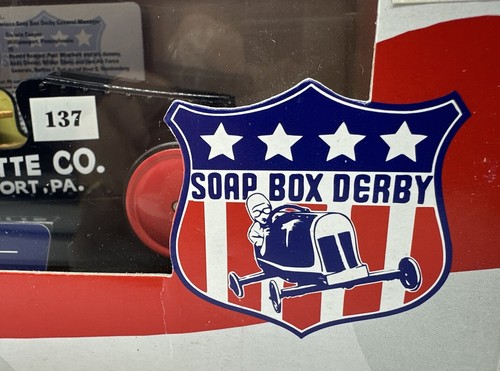 Nylint Diecast SOAP BOX DERBY CAR 1951 Winner Sun Gazette Co. Vintage 1999 NIB - Picture 10 of 14
