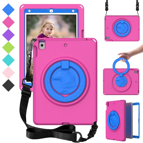 For iPad 6th/5th Generation 2018/2017 Air 1 2 Stand Cases for Kids Boys Children - Picture 3 of 44