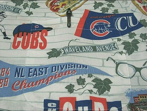 Camicia hawaiana baseball uomo REYN SPORTS Spooner CHICAGO CUBS MLB nuova senza etichette XL - Foto 4 di 8