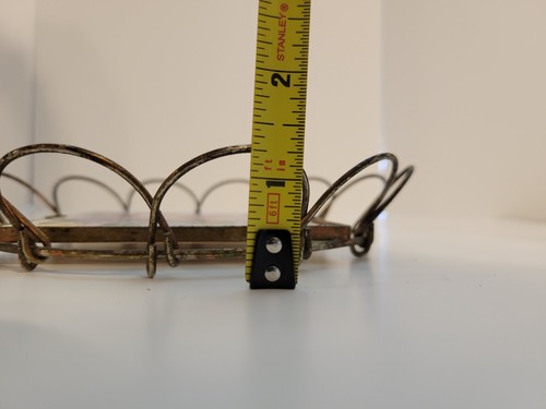 Dekorativer Topflappen mit Blumenuntersetzer und Metallring - Bild 6 von 7