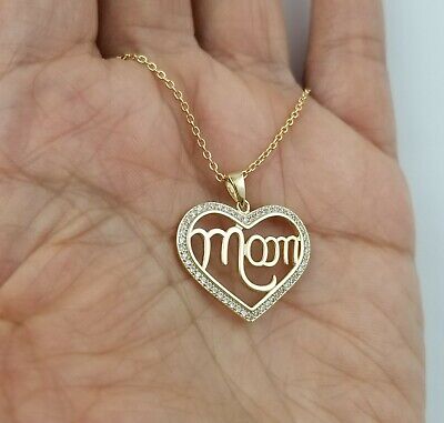 14k Yellow Gold Best Mom Pendant 14k Yellow Gold Best Mom Pendant