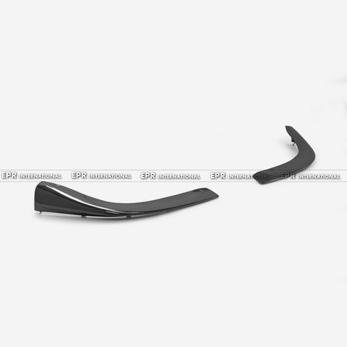 Labio de parachoques delantero tipo R para Porsche Cayman 09-12 987.2 2 piezas fibra de carbono - Imagen 6 de 14