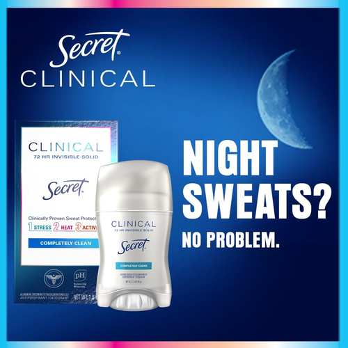 Antiperspirant Deodorant for Women, 3X Stress Protection, 72Hr Sweat & Odor Prot - Picture 5 of 12