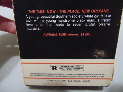 Night Of The Strangler VHS Paragon Video Productions 1972 Rare VHS Tested Works - Picture 7 of 12