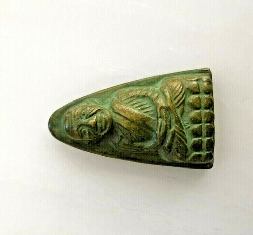 Thai Amulet LP. Thuat Picture iron Wat Changhai,uppercase letters Back B.E.08 - Picture 7 of 8