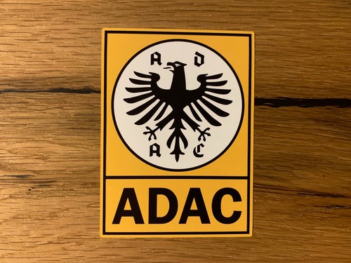 ADAC Aufkleber Plakette Automobilclub Sticker Oldtimer Vintage Mitglieder V8 750 - Bild 1 von 1