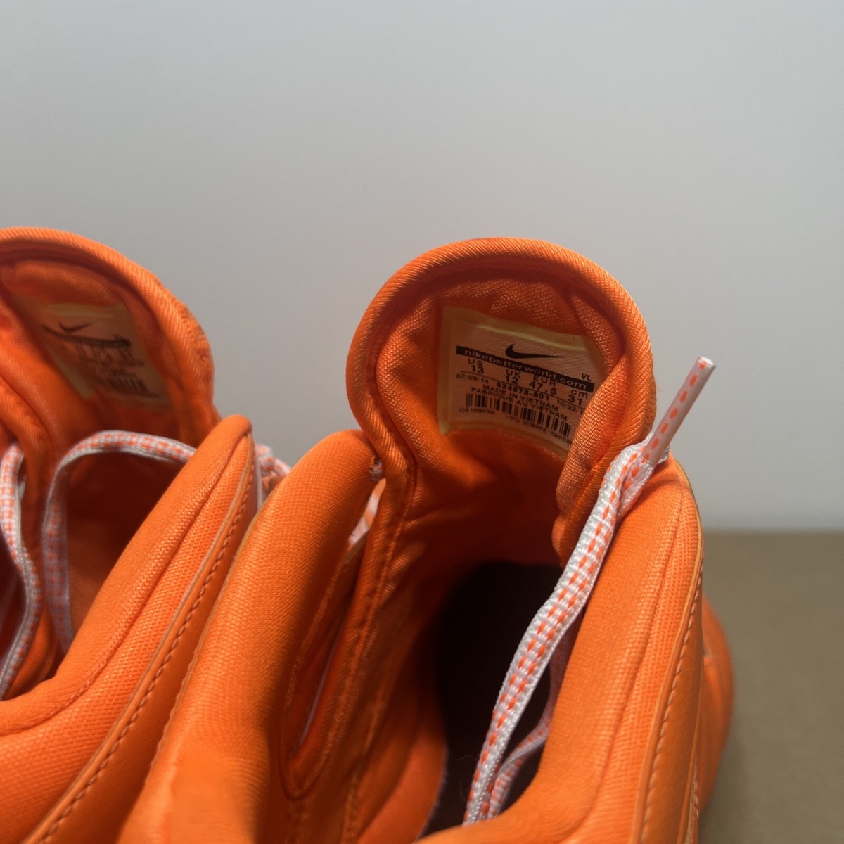 Nike Huarache IV 2014 Lacrosse Cleats Orange 624978-801 Nike Huarache IV 2014 Lacrosse Cleats Orange 624978-801