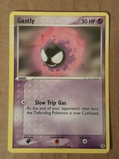 Pokemon Gastly 63/112 Fire Red Leaf Green ERROR NM-MT See Pictures
