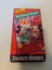 Disneys Favorite Stories - The Prince  the Pauper (VHS, 1994)