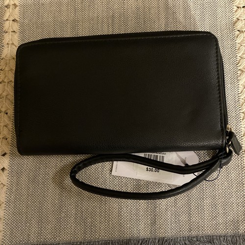 Nautica Damen Geldbörse My Big Fat Wallet Neu mit Etikett Schwarz - Bild 3 von 3