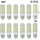 12x E27 LED Bulbs 25W Corn light bulbs Replace Halogen lamps