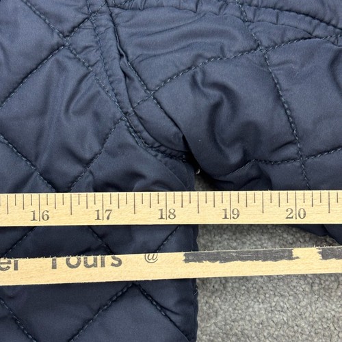 Barbour Jacket Womens Small Blue Quilted Country Hunting Field Coat Lady - Picture 7 of 8