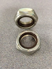 3/4-16 Nylon Insert Jam Lock Nuts Fine Thread Grade A Zinc Plated