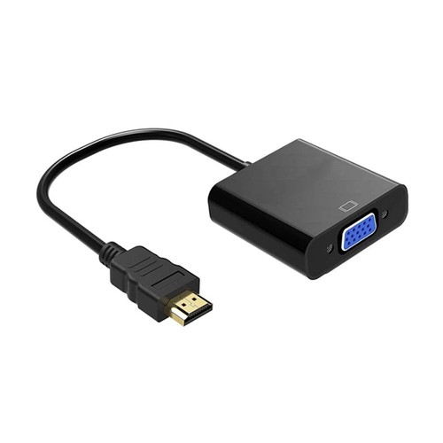 HDMI > VGA Adapter HDMI Stecker > VGA Buchse Konverter PC Beamer 15 cm PC Laptop - Bild 2 von 11