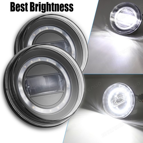 For GMC Sierra 1500 2500HD 3500HD 2007 2008 2009 2010 2011- 2014 LED Fog Lights - Picture 2 of 16