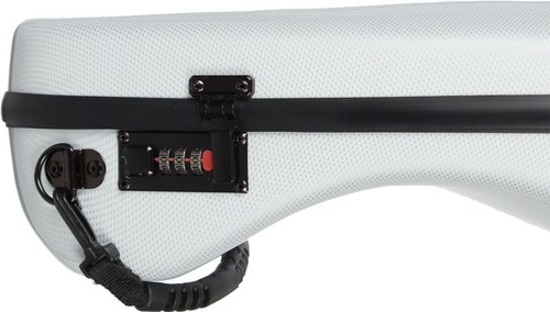 UK Fiberglas Geigenkoffer Safe Flight 4/4 M-Koffer Silver Point - Bild 12 von 12