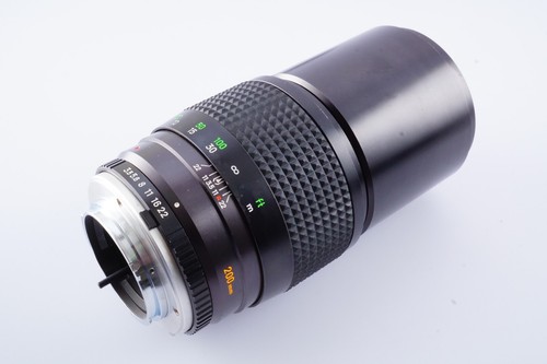 EX+5 MINOLTA MC TELE ROKKOR QF 200mm F/3.5 Telephoto MF Lens From JAPAN - Picture 11 of 17