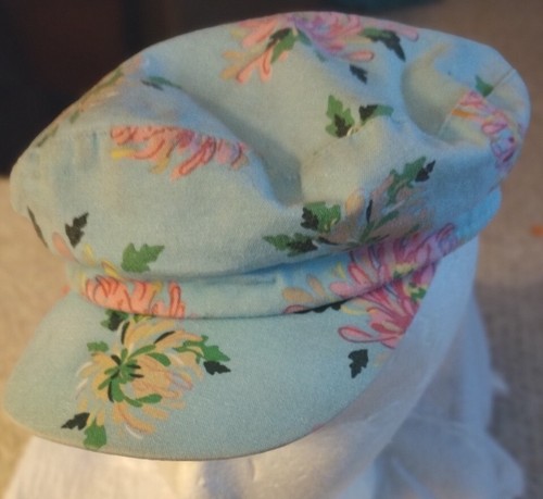 mary kate and ashley floral Youth Captains Hat - Picture 1 of 8