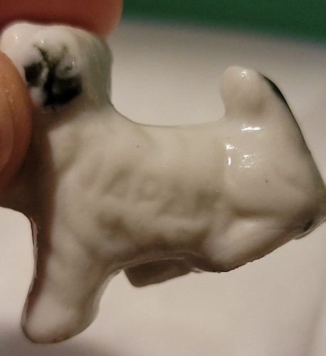 Vintage Set Of Mom Terrier Dog With Pup No Chain Japan - Picture 6 of 6