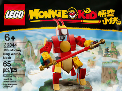 LEGO    Monkie Kid    Monkey King Warrior Mech   30344   Polybag   NEU/OVP