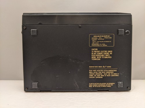 MARANTZ Pro Portable Standard Cassette Recorder w/Accessories | PMD430 | USED - Picture 8 of 18