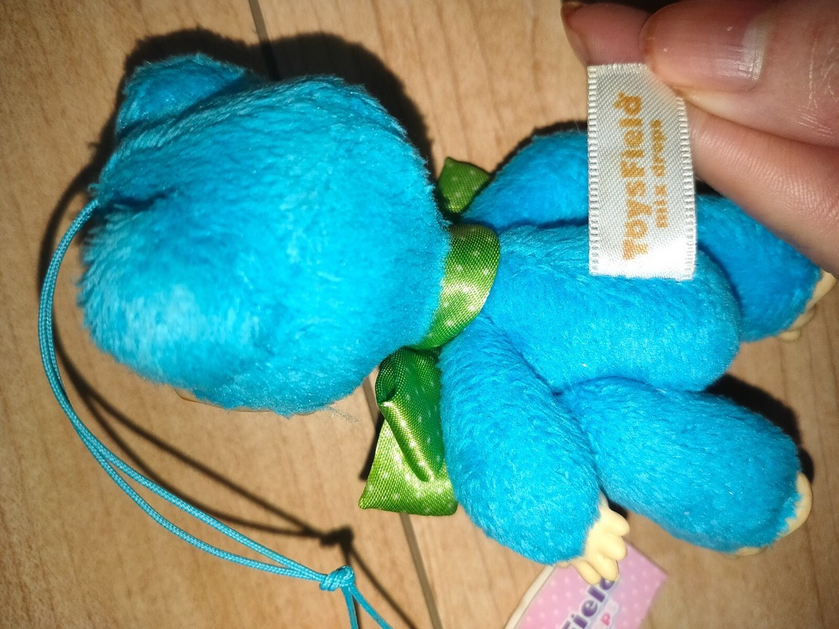 Toysfield Kuma Color Green Ribbon Rare about 11cm with Tag Toysfield Kuma Color Green Ribbon Rare about 11cm with Tag
