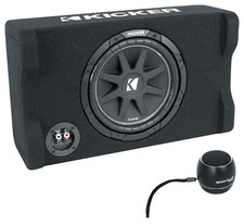 KICKER 48CDF104 Comp10 10" 300w Subwoofer Sub Box Enclosure Bluetooth Speaker