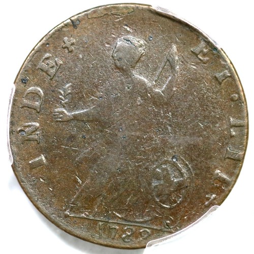 1788 RR-25 R-3 PCGS VF 35 Bust Right Vermont Colonial Copper - Picture 2 of 3