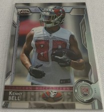 2015 Topps Chrome Football Kenny Bell Tampa Bay Buccaneers Refractor Rookie #129