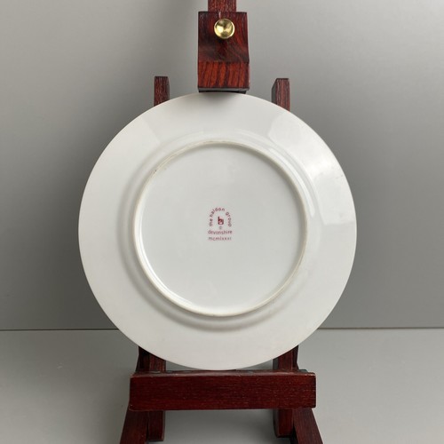Vintage HALDON GROUP DEVONSHIRE CHICKEN ROOSTER 7.5" PLATE 1981 - SINGLE - Picture 4 of 9