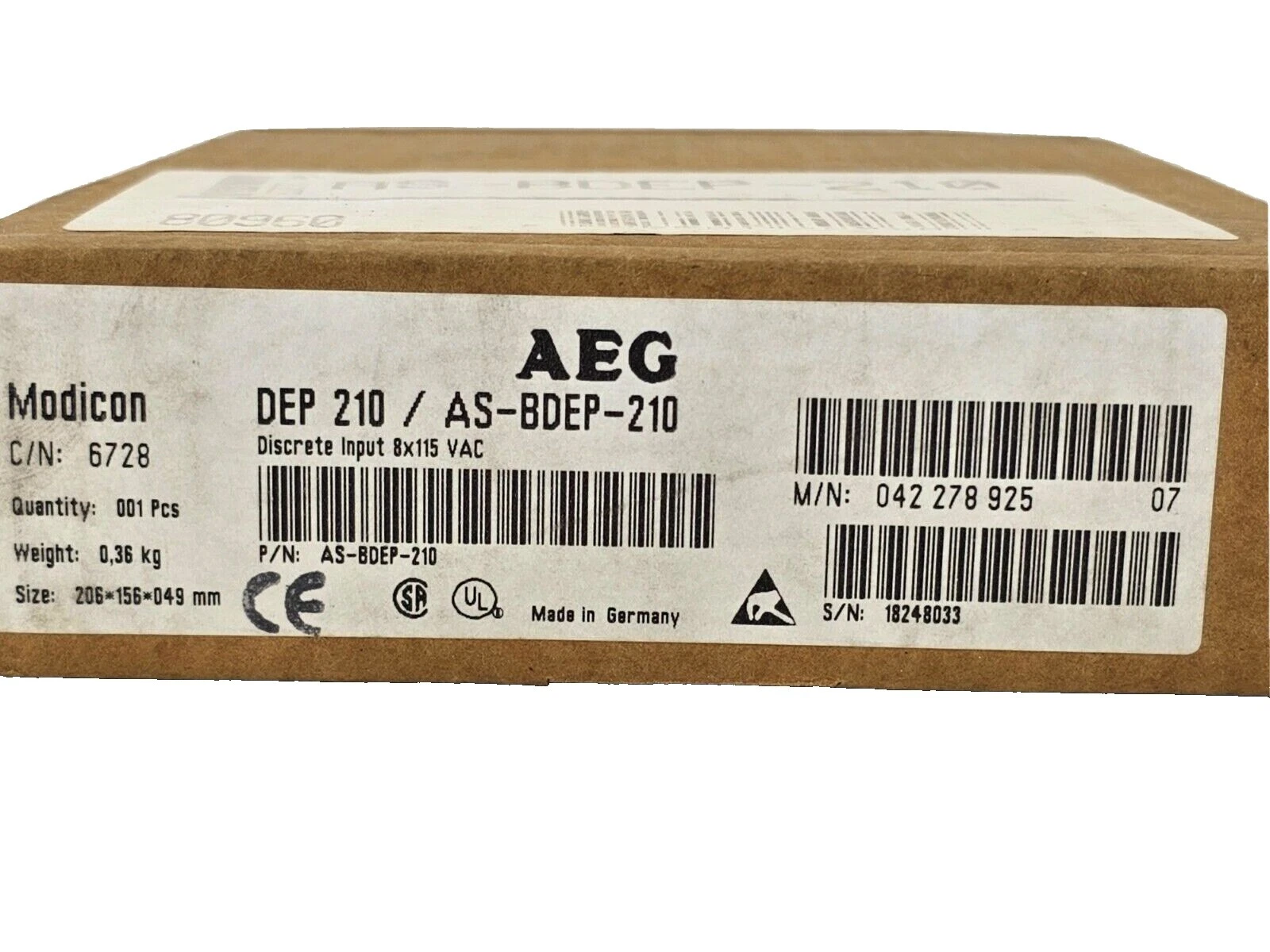 Modicon PLC Input, Output & I/O Modules