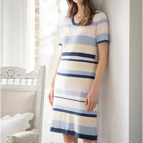 Seraphine Umstands- & Stillkleid Pastell Streifen Strickkleid XS (2-4) FRÜHSTÜCKSVERSAND Neu mit Etikett - Bild 3 von 7