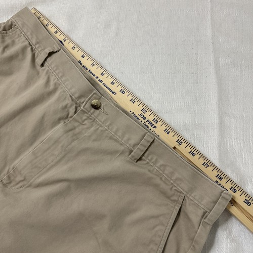 Pantalones Cortos Chinos Jos A Bank Para Hombres 38 Caqui Se Mantiene Frescos 8 1/2" Entrepierna Sarga - Imagen 6 de 11
