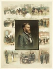 Grant from West Point to Appomattox  Thulstrup  8x12 Canvas! Beautiful! Repro