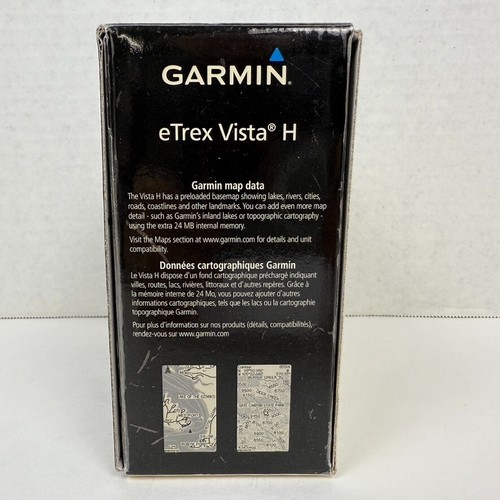 Garmin eTrex Vista H Navegador GPS Portátil con Kit de Accesorios, Caja Original - Imagen 13 de 14