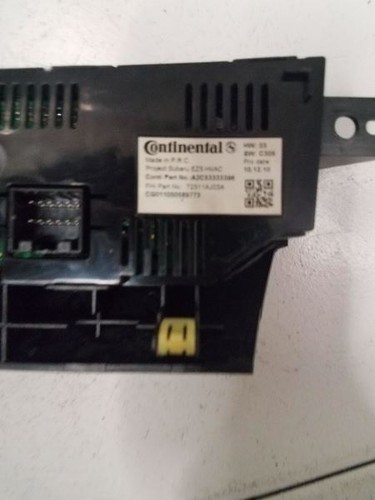 Used A/C Selector Switch fits: 2011 Subaru Legacy automatic temperature control - Bild 2 von 4